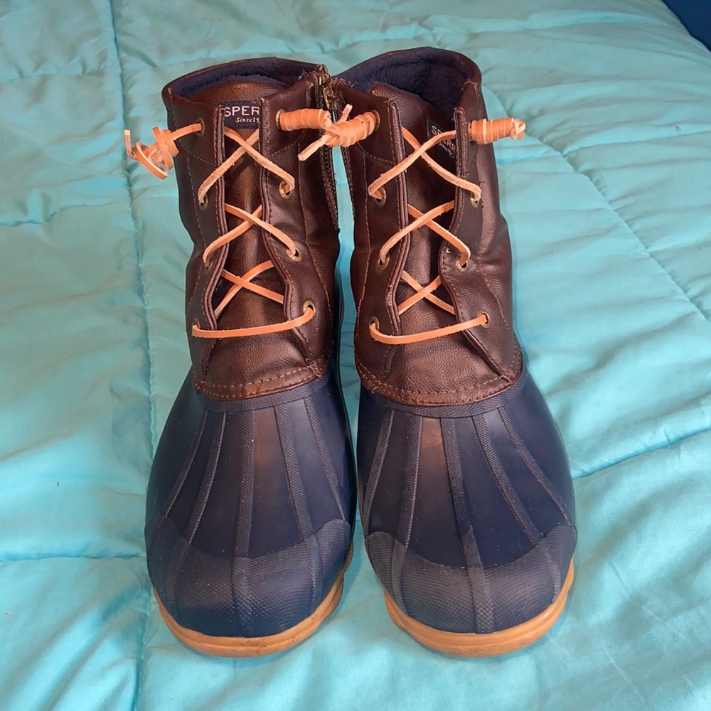 sperry duck boots